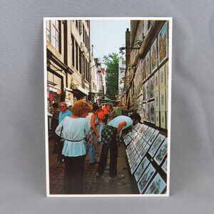 Vintage Postcard - Tresor Street Quebec City - JC Ricard Co.
